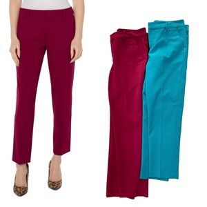 Bundle: 2 pairs of Liverpool Kelsey Stretch Trousers Size 8